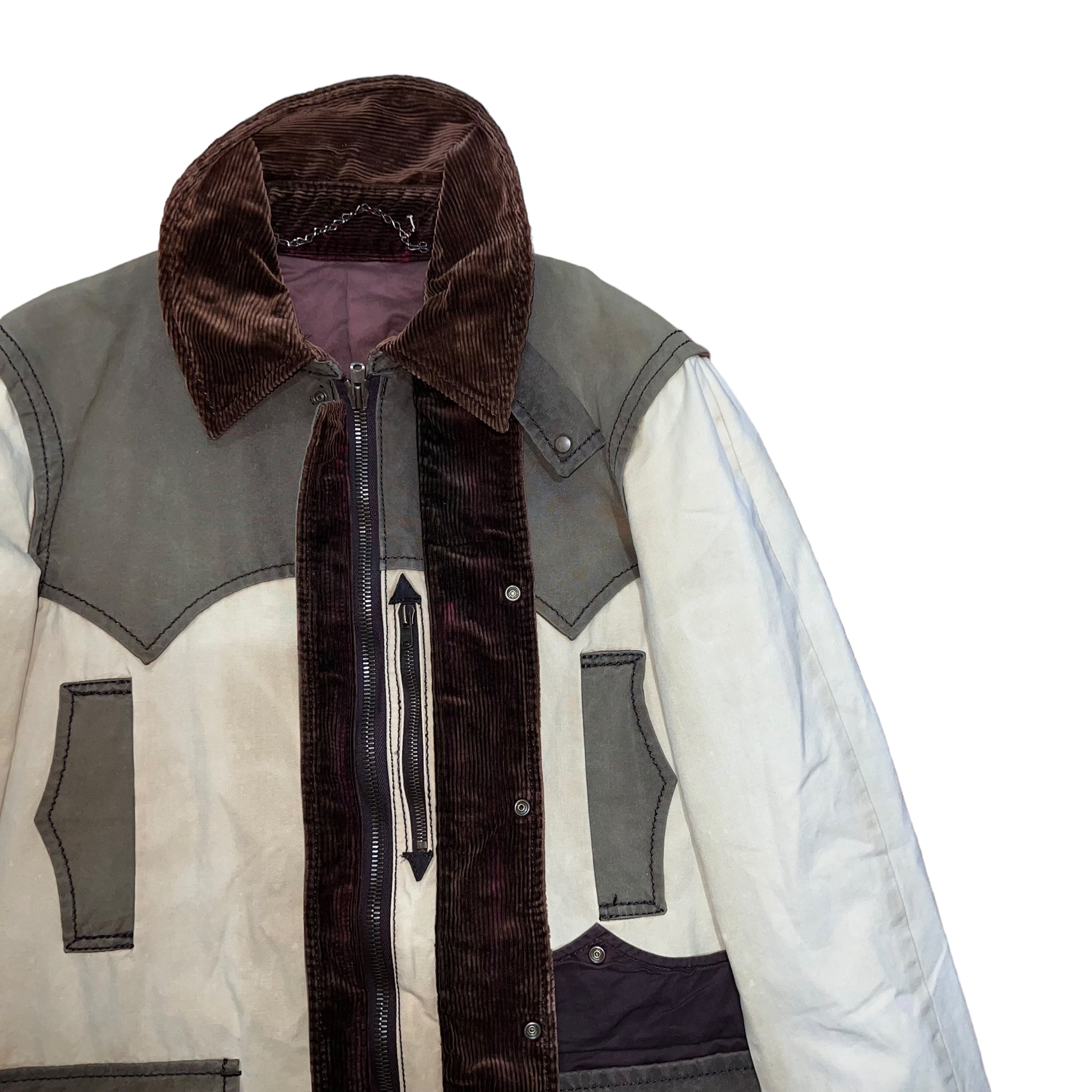 NUMBER NINE George Oiled Coat Jacket