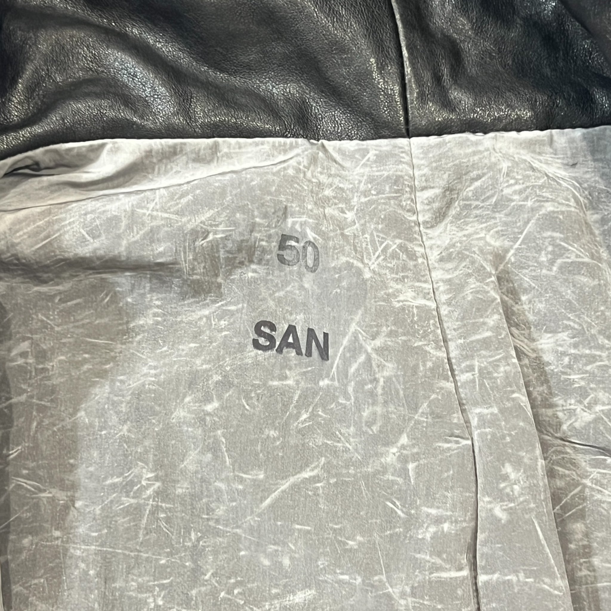 San 2024FW Lambskin Lether Modscoat