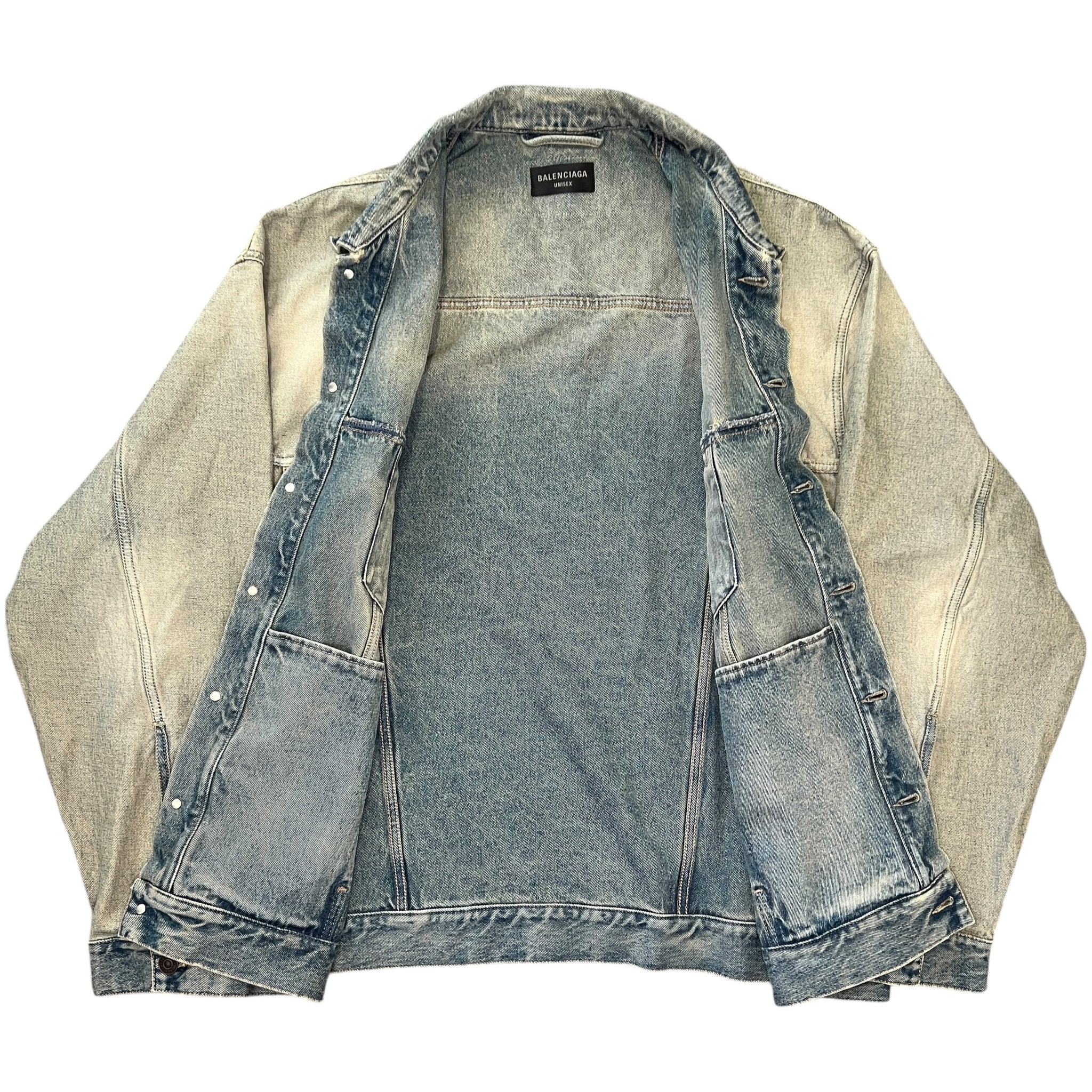 z*1様 BALENCIAGA 24ssデニムジャケット メタル z*1様 BALENCIAGA 24ss