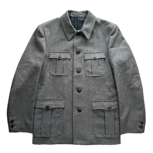 GENERAL RESEARCH FOR LEFT HANDED 1998AW PARASITE POCKET HEAVY WOOL SUITS JACKET PANTS SET