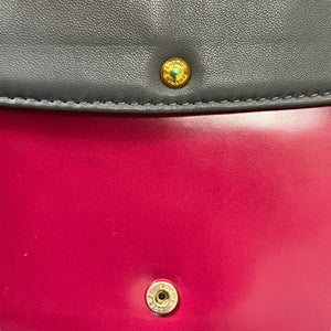 LOEWE Vinvage Wine Red Wallet chain  Bag