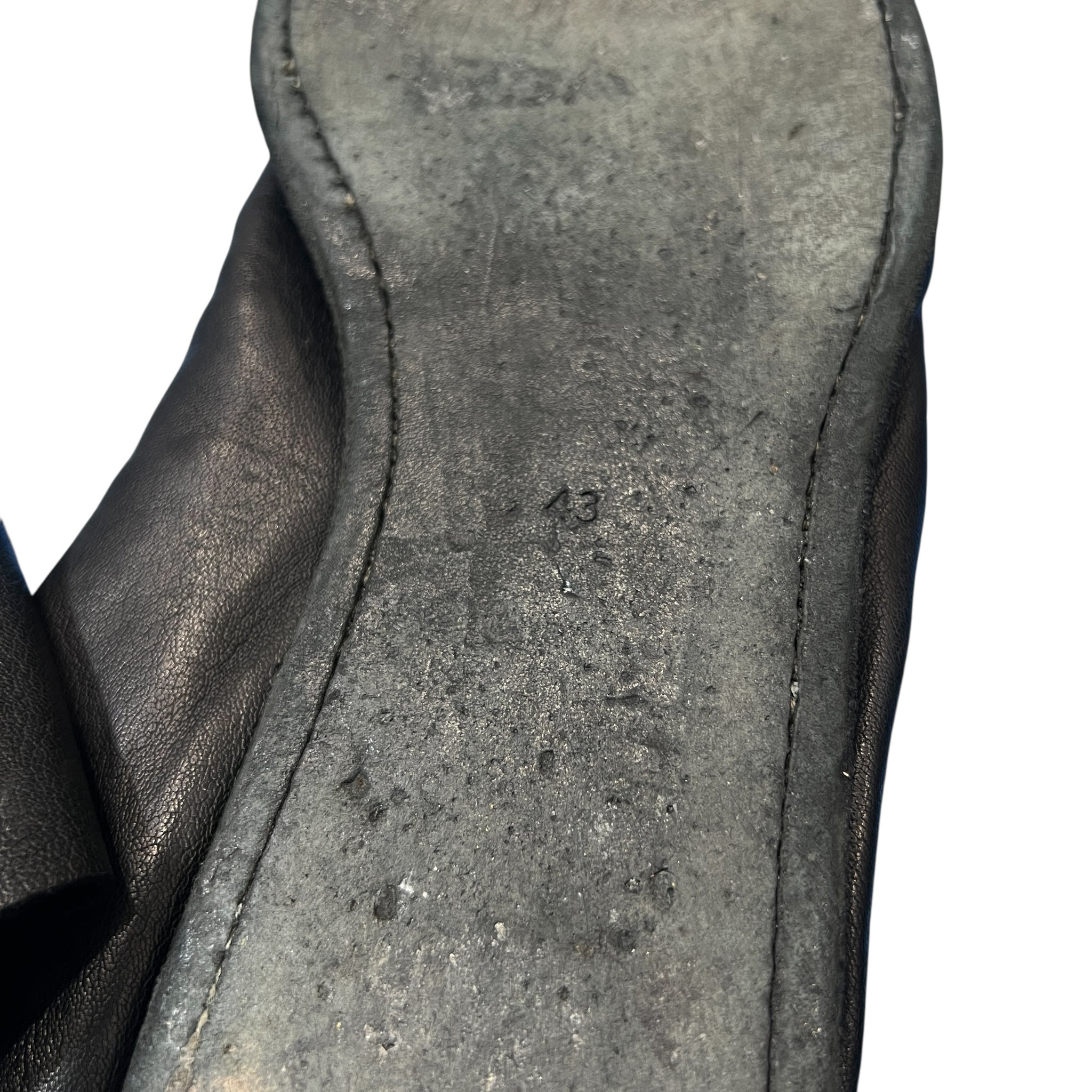 RUGGERO GUIDI E29 Kangaroo Full Grain Ulined Leathei Mule