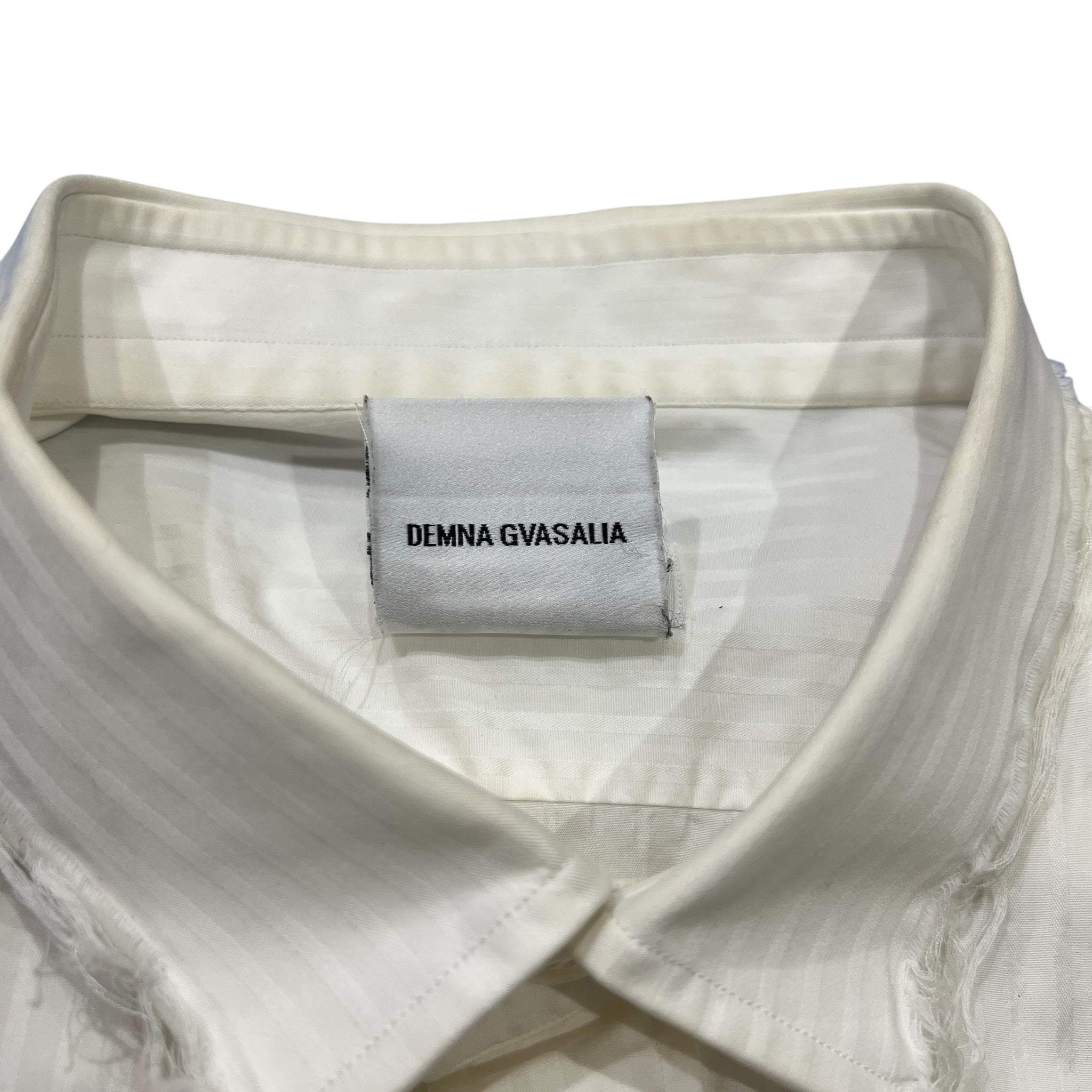 VETEMENTS 2017SS × Brioni Slashed Shirts