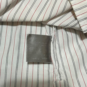 DIOR HEDI SLIMANE Glitter Stripe Dress Shirt