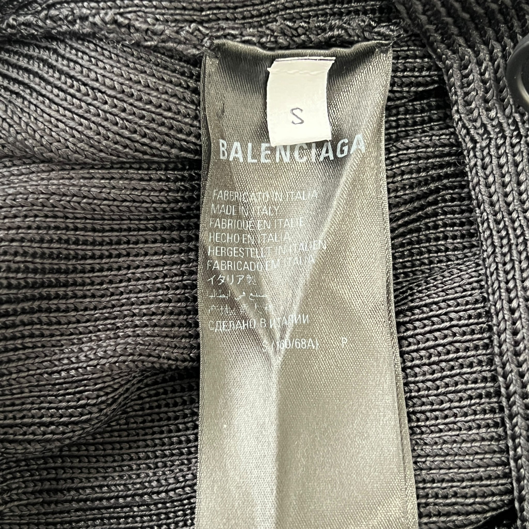 BALENCIAGA 2022SS Silk Ribs Knit Large Baggy Pants