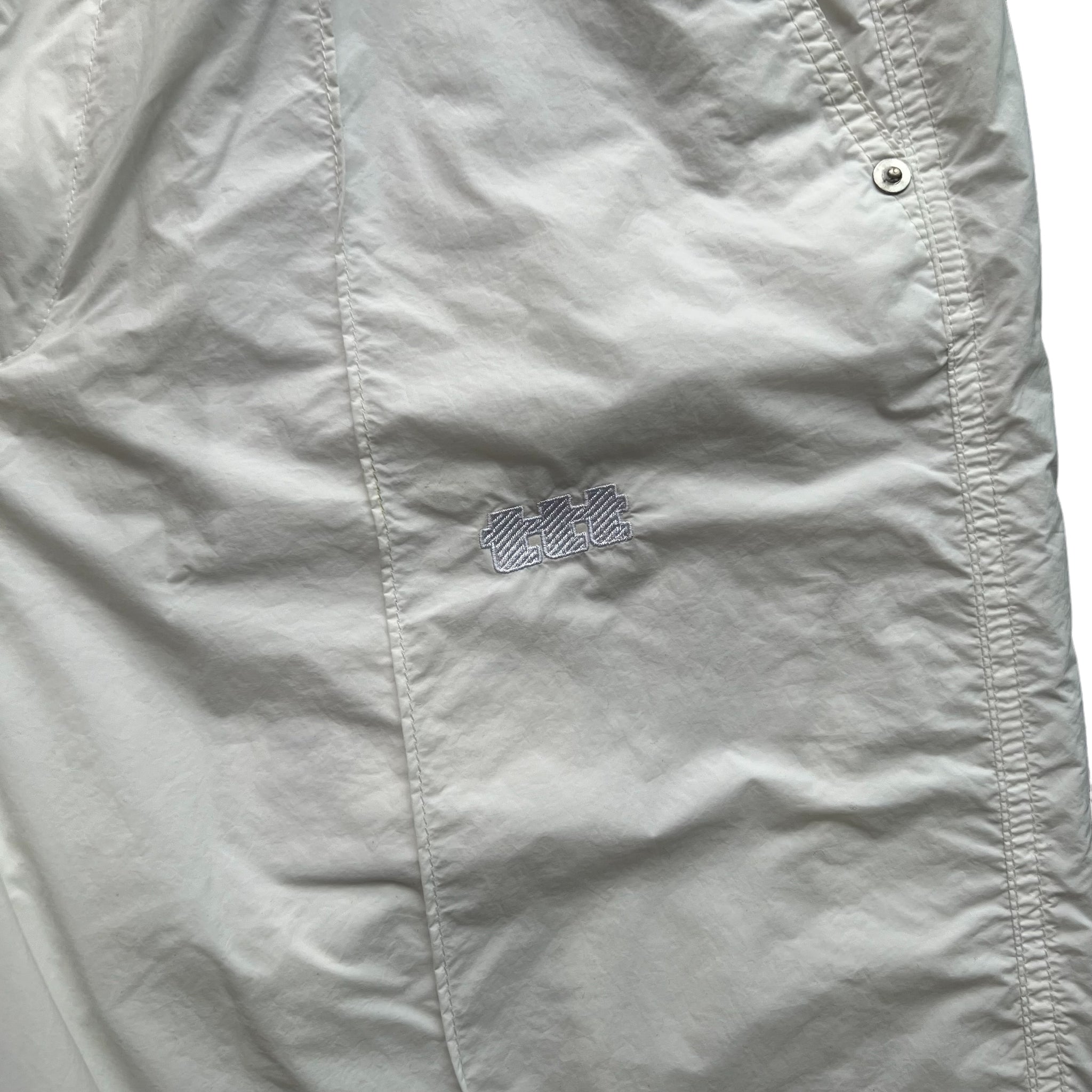 TTT MSW White Nylon Pants