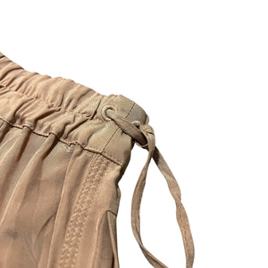 ACNE STUDIOS Pame Structured Fluid Trousers in Old Pink