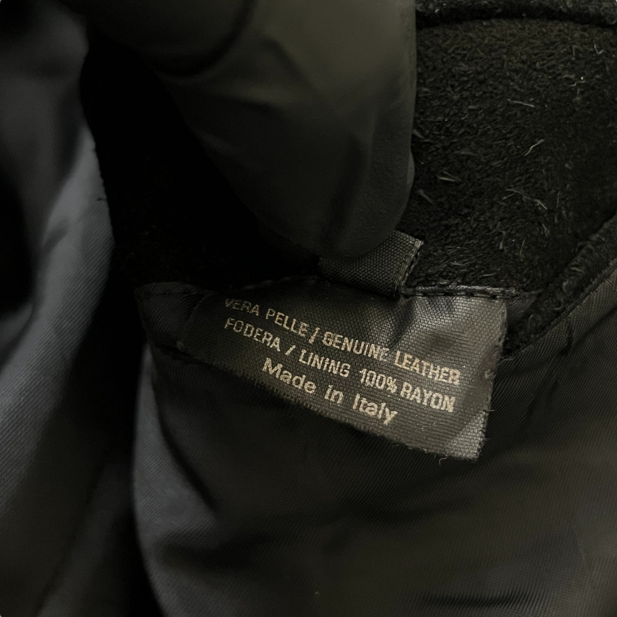 GUCCI Suede Leather Tailored Jacket