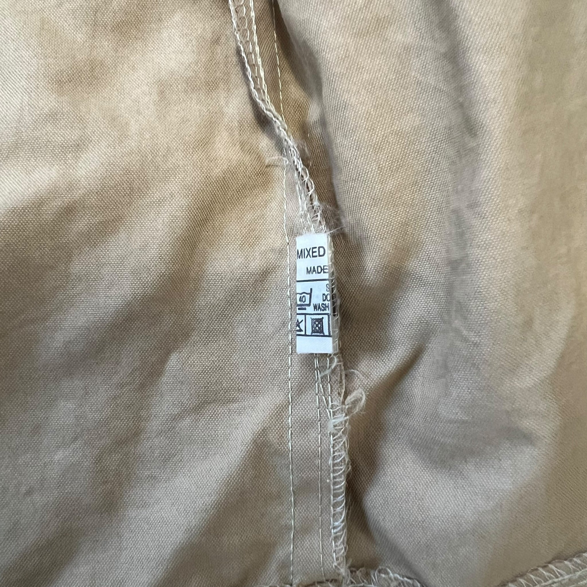 VEXED GENERATION 90s NINJA Mask Cream Nylon Technical Jacket