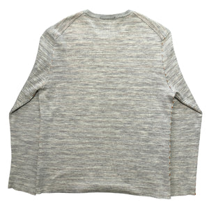 ISSEY MIYAKE MEN Archive Inner Horizontal Stripes Knit Swearter