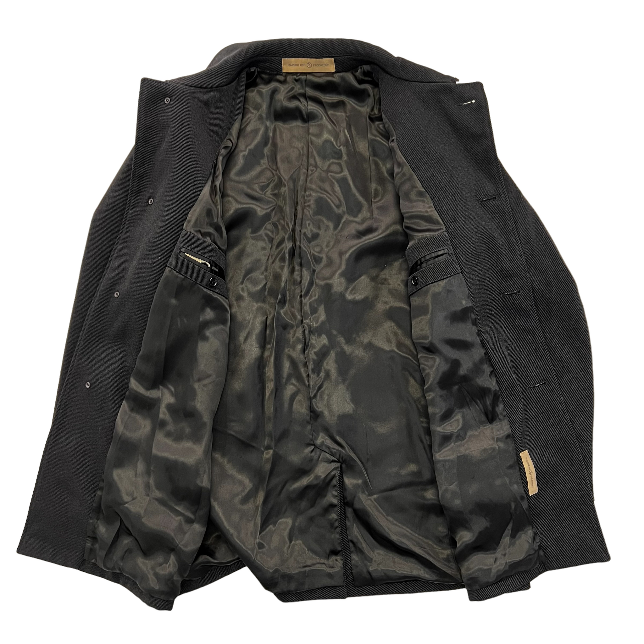 MASSIMO OSTI / OSTI PRODUCTION 1997SS MATERIAL COAT JACKET