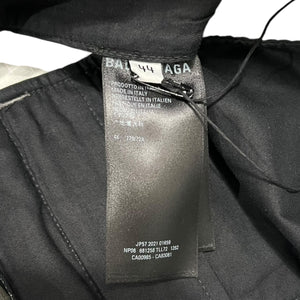 BALENCIAGA Demna Gvasalia 2021 FW Fitted Camo Cargo Pocket Pants