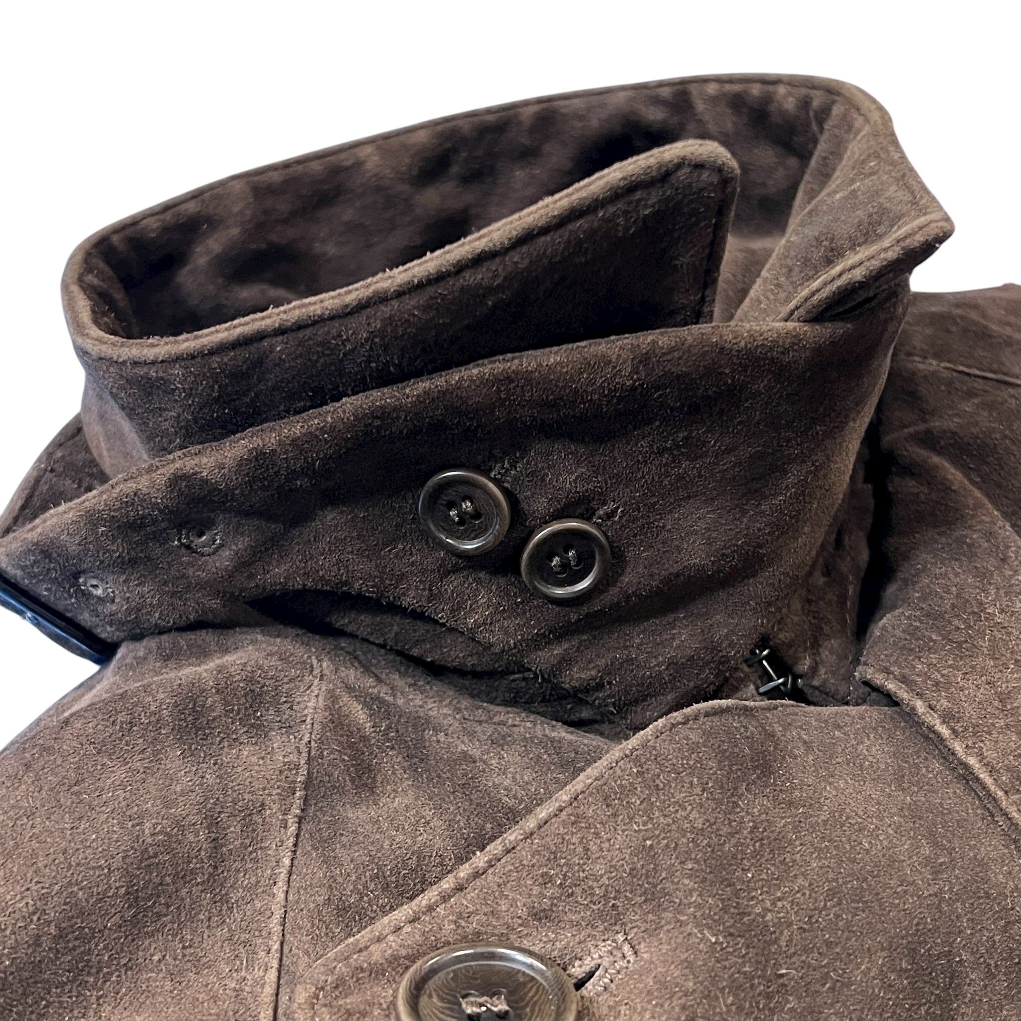 HELMUT LANG 2004AW Suede Leather Coat Jacket