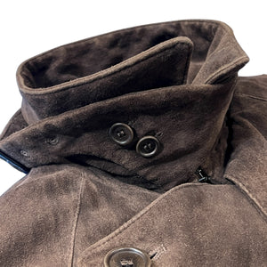 HELMUT LANG 2004AW Suede Leather Coat Jacket