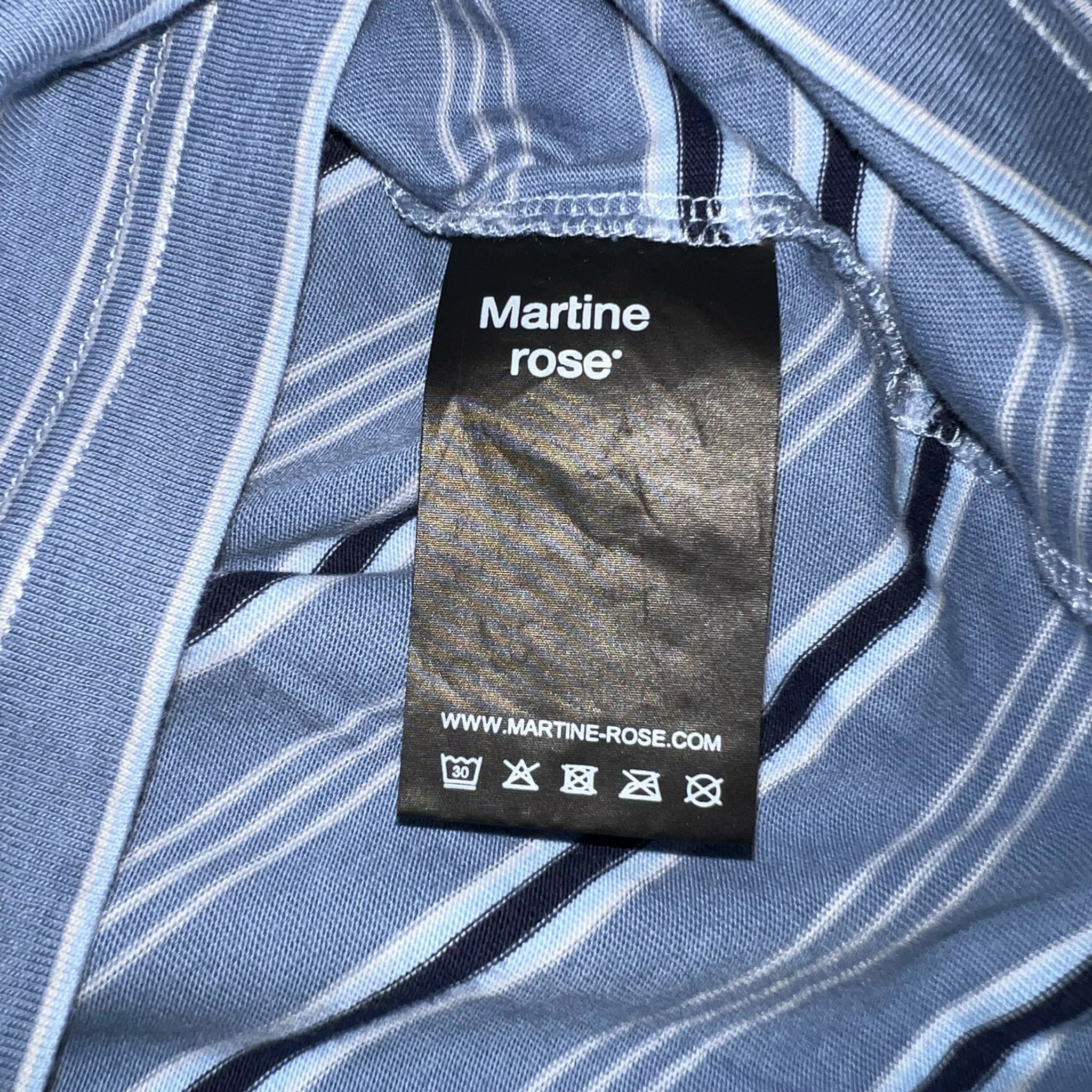 MARTIN ROSE 2024SS Border S/S TEE