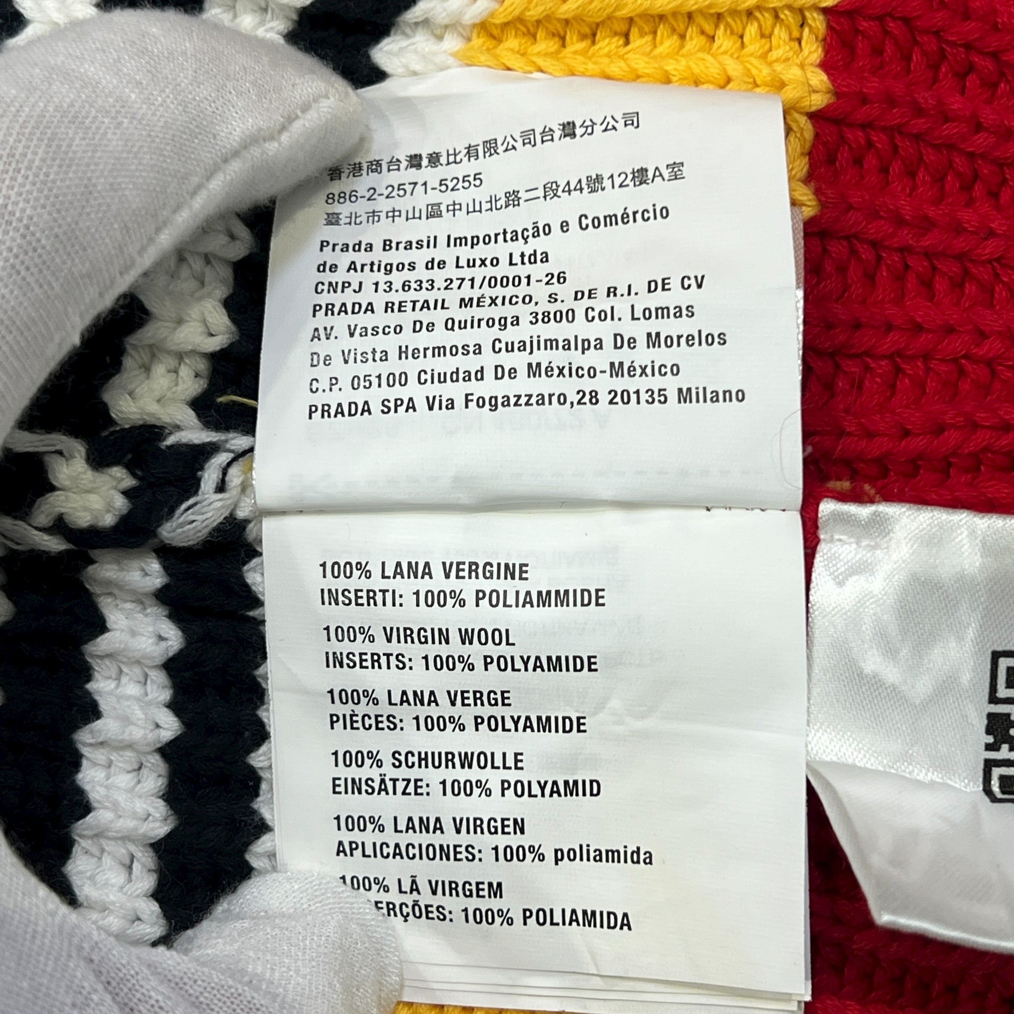 MIU MIU 2020AW Miuccia Prada Striped Mock Neck Cardigan