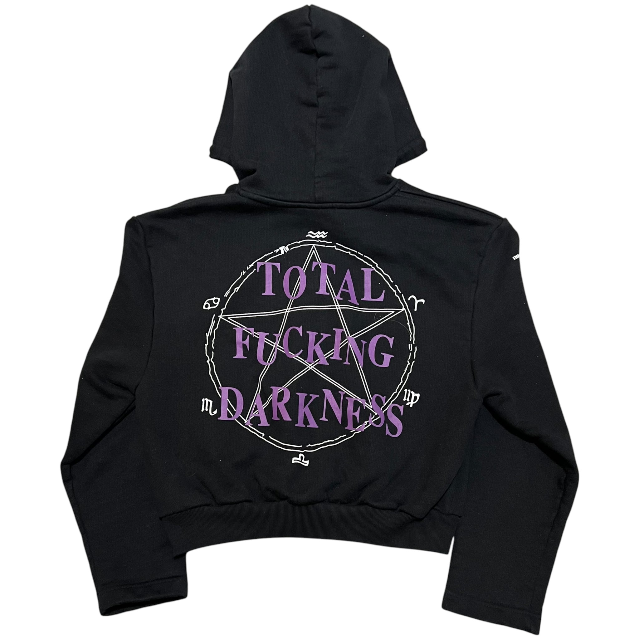 VETEMENTS 2016AW Demna Gvasalia Total Fucking Darkness Pullover Sweat Hoodie