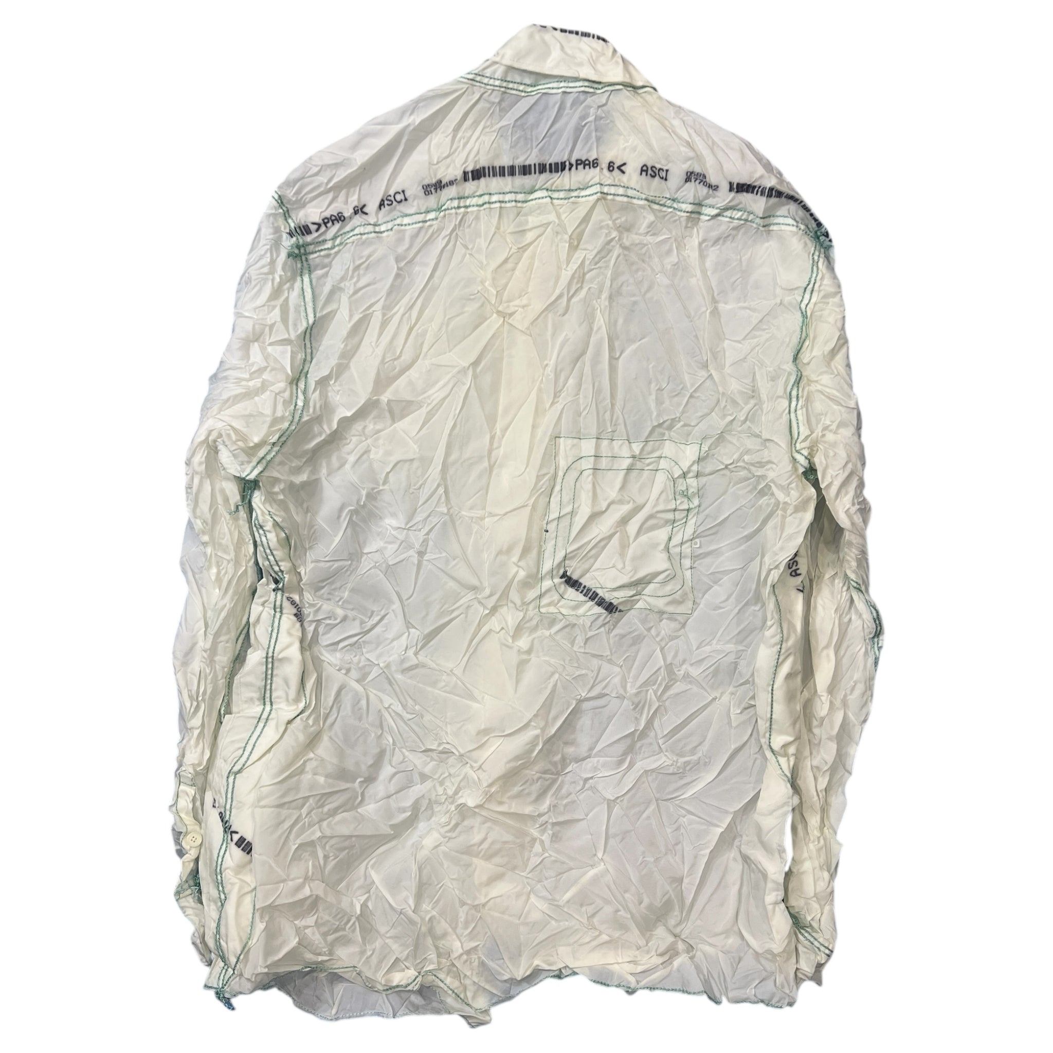 KANGHYUK 2020 COLLECTION 7 Crinkled Nylon Airbag Shirt