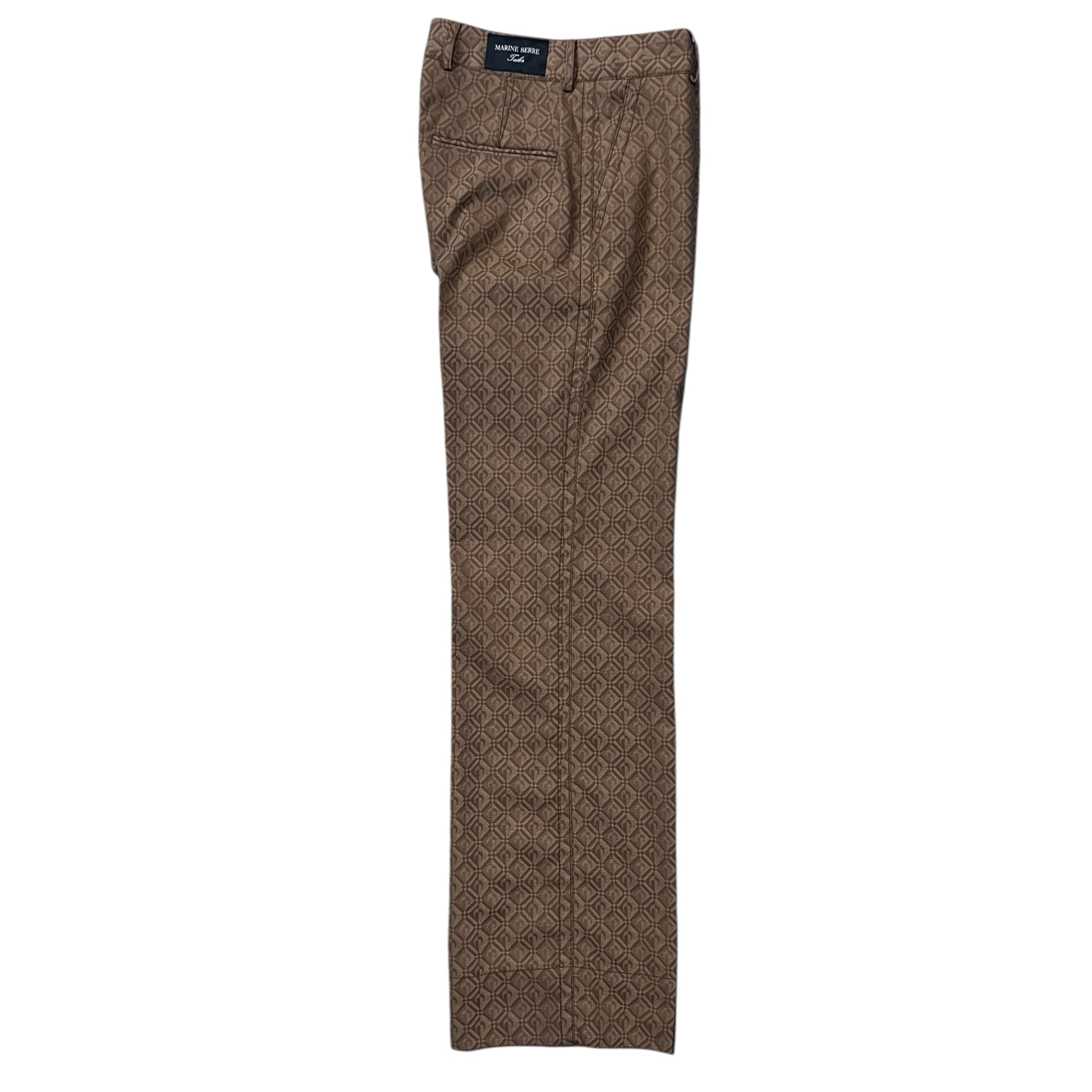 MARINE SERRE 2023AW GOLD LINE TAILOR Moon Giamant Pants