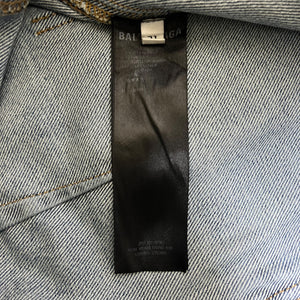 BALENCIAGA 2022AW All Over Logo RAVER JEANS