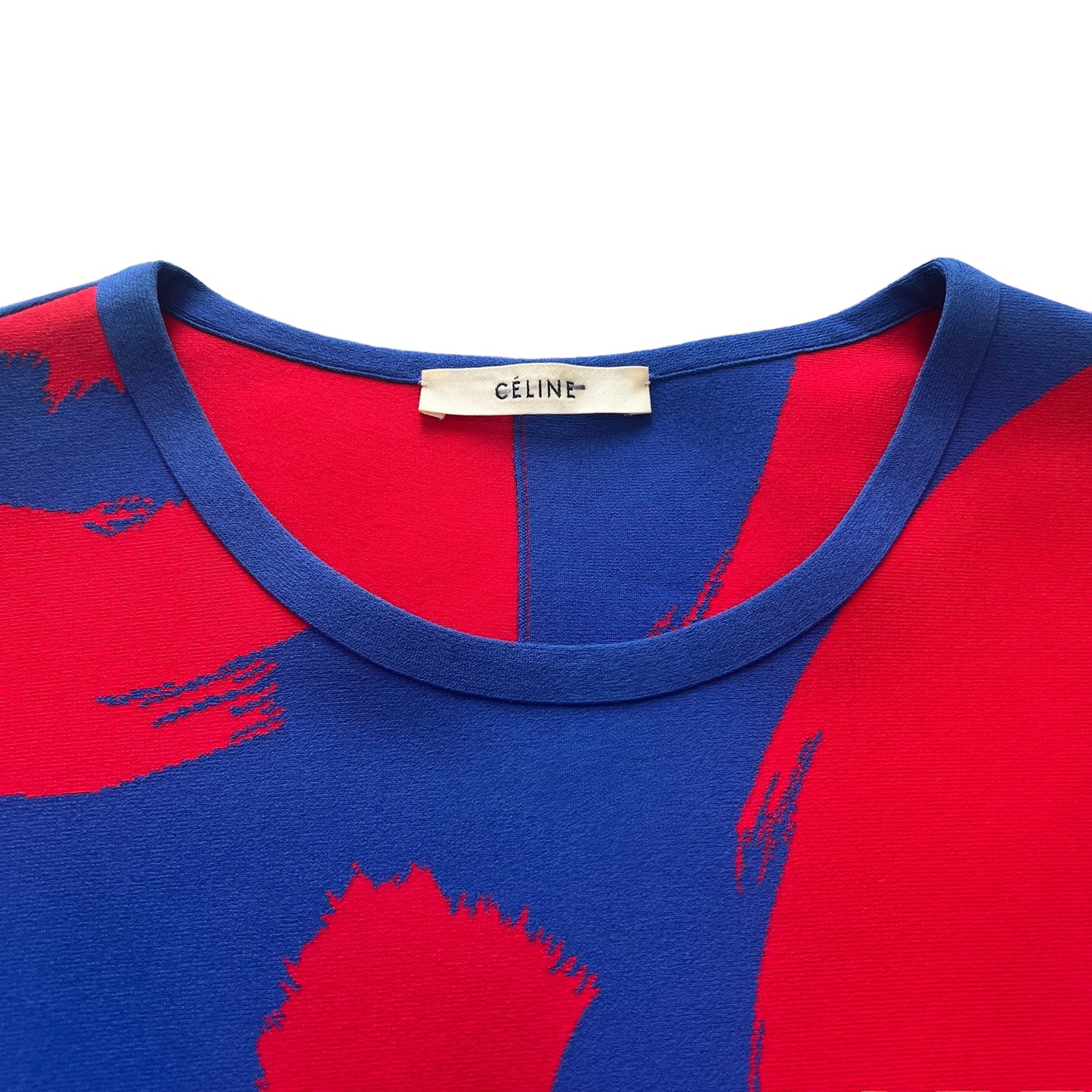 CELINE 2014SS ×PHOEBE PHILO

red blue pop brush stroke oversized tunic tunic top