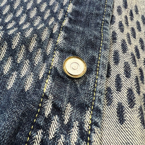 LOUIS VUITTON 2020AW × NIGO Giant Damier Waves Monogram Denim Jacket