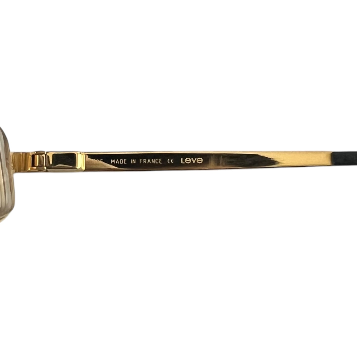 Cartier Love Gold Flame Sunglasses with Case