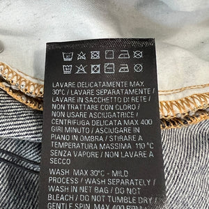 BALENCIAGA 2023SS Super Destroyed Large Fit Baggy Denim Pants
