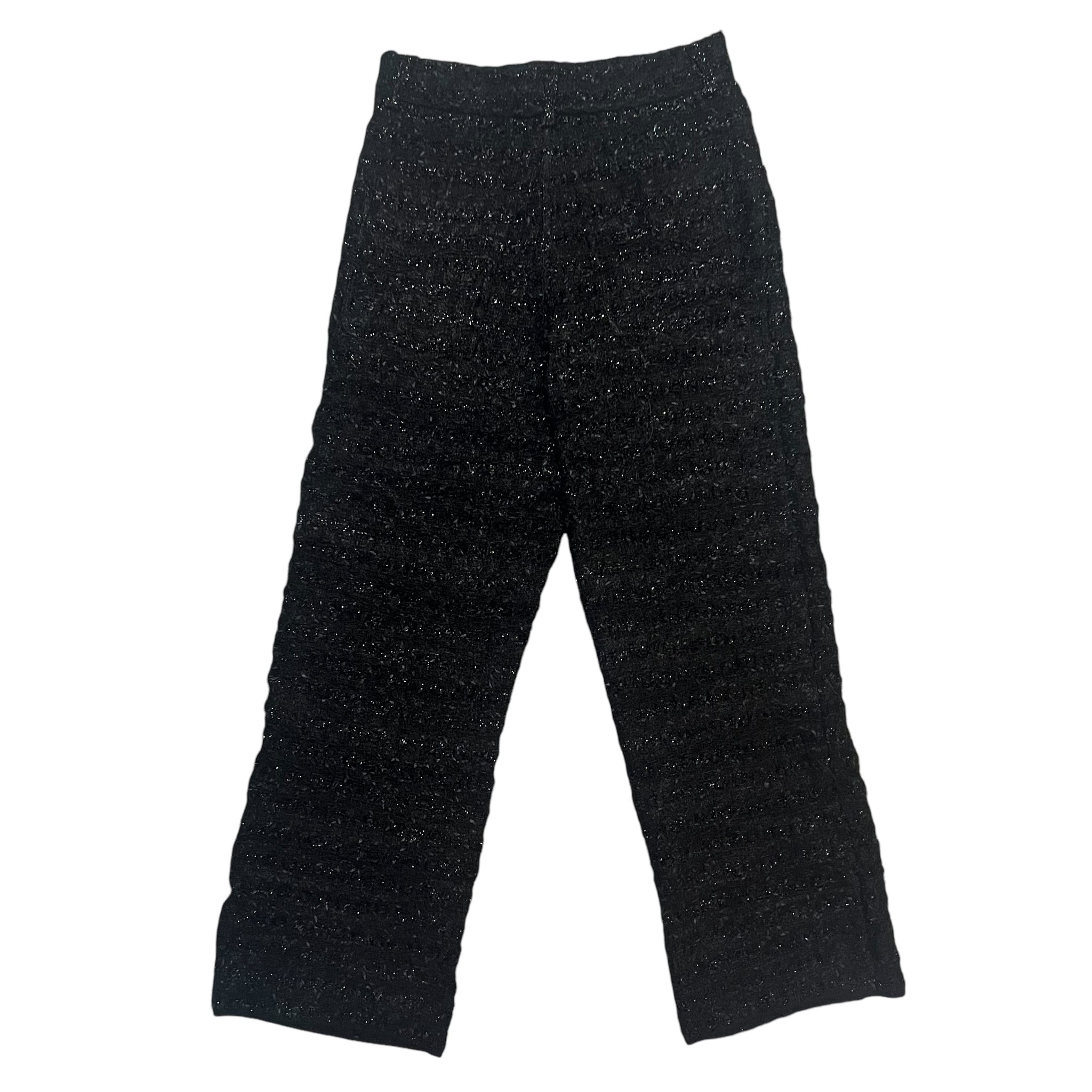 Balenciaga 2022AW textured tweed knit baggy pants