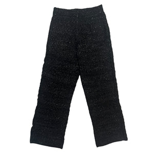 Balenciaga 2022AW textured tweed knit baggy pants