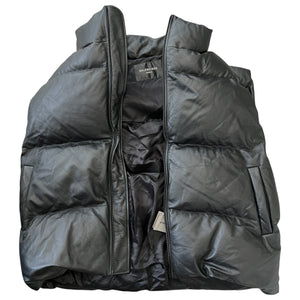 BALENCIAGA 2022AW Leather Puffer Vest