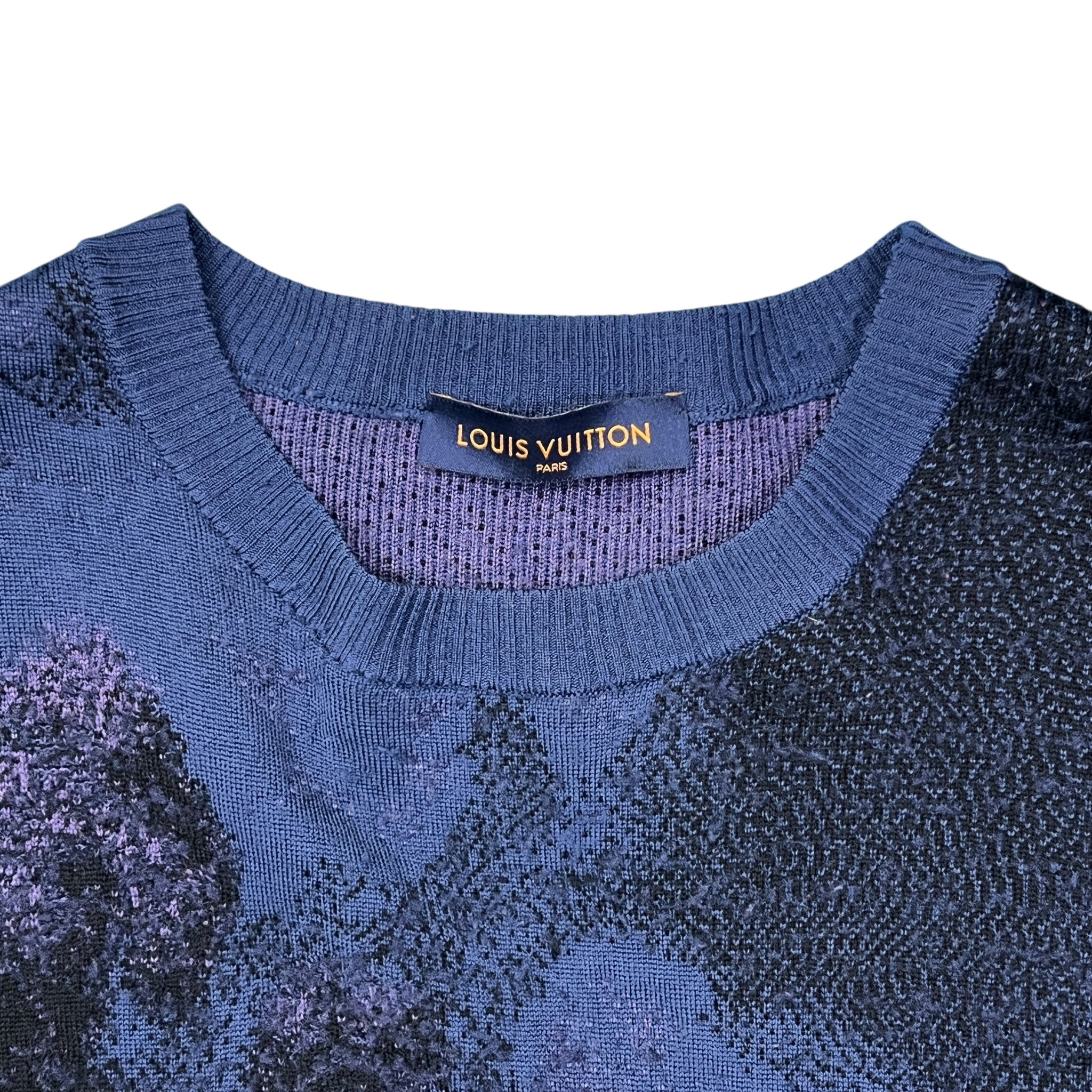 LOUIS VUITTON 2019SS Virgil Abloh Wizard Of OZ Brick Road Hand Knit Sweater