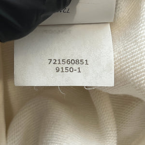 STONE ISLAND Garment-Dyed Logo Cotton Sweatshirt – Off-White