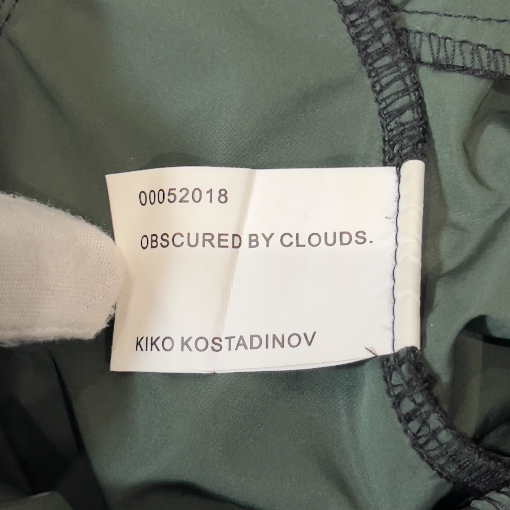 Kiko Kostadinov 2018AW Wool Nylon Gaetan Trousers