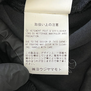 Y's Wool Knit-Paneled Trousers