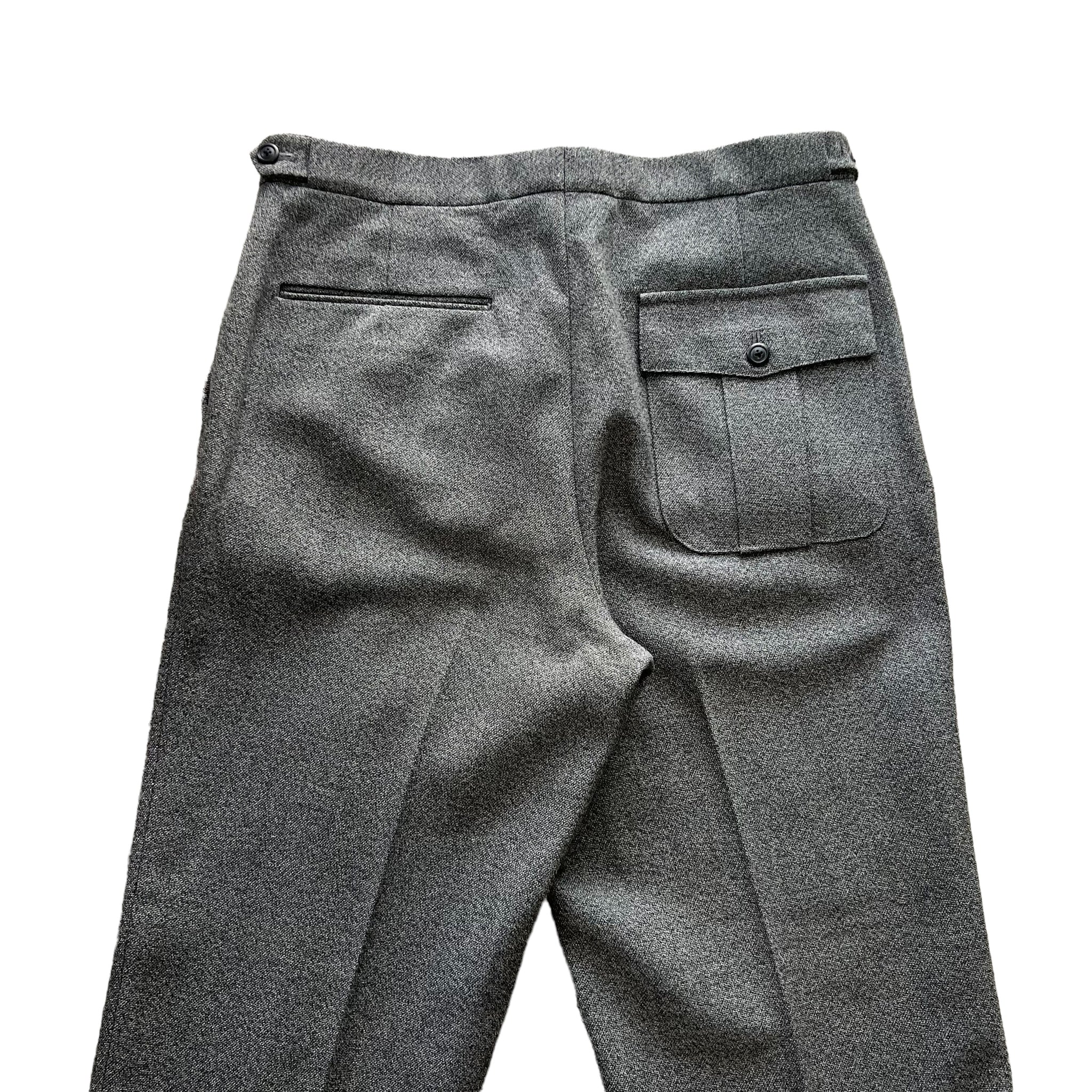 GENERAL RESEARCH FOR LEFT HANDED 1998AW PARASITE POCKET HEAVY WOOL SUITS JACKET PANTS SET