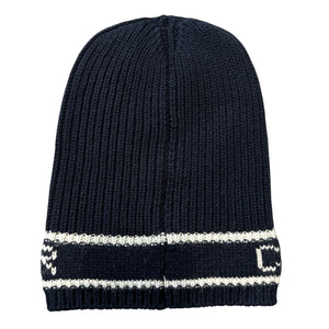 Christian Dior Star Logo Knit Beanie