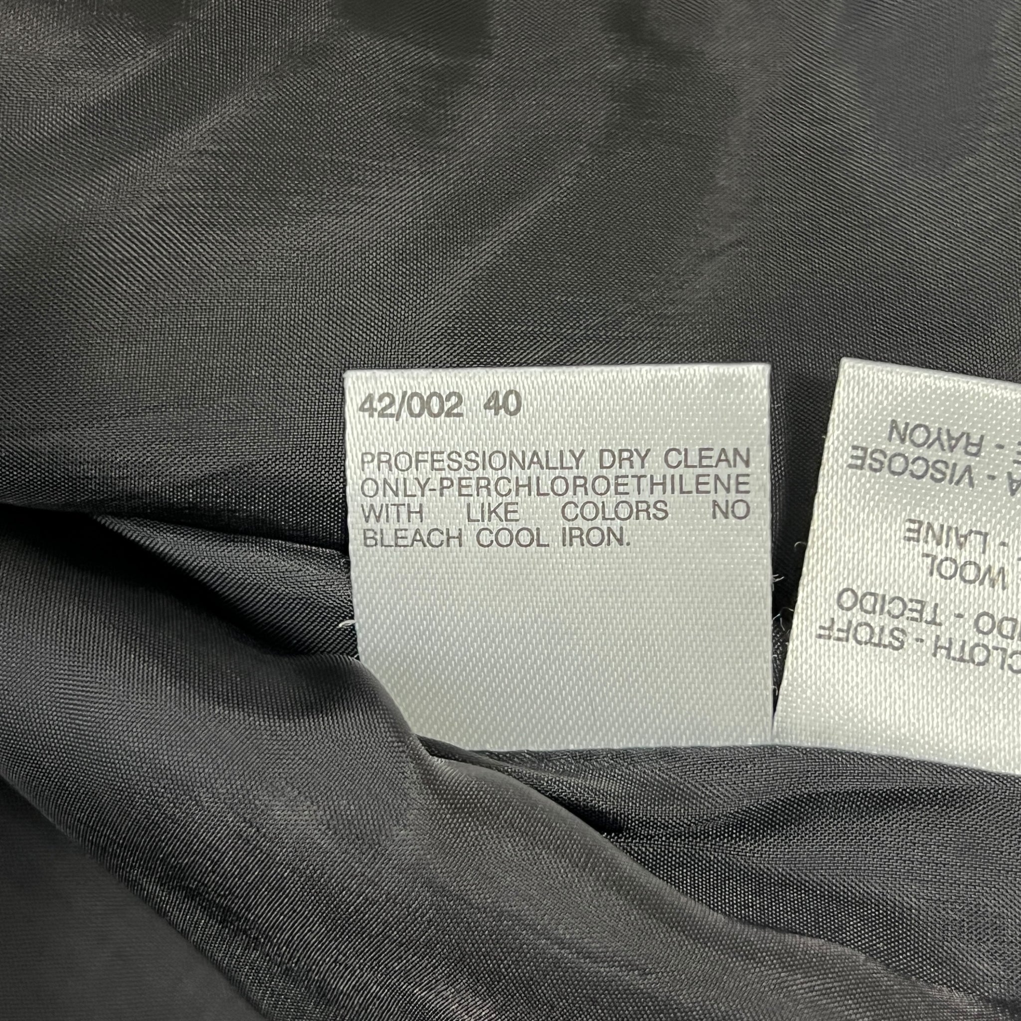 Max Mara Wool × Viscose Fly Front Tailored Jacket and Midi Skirt Set-up