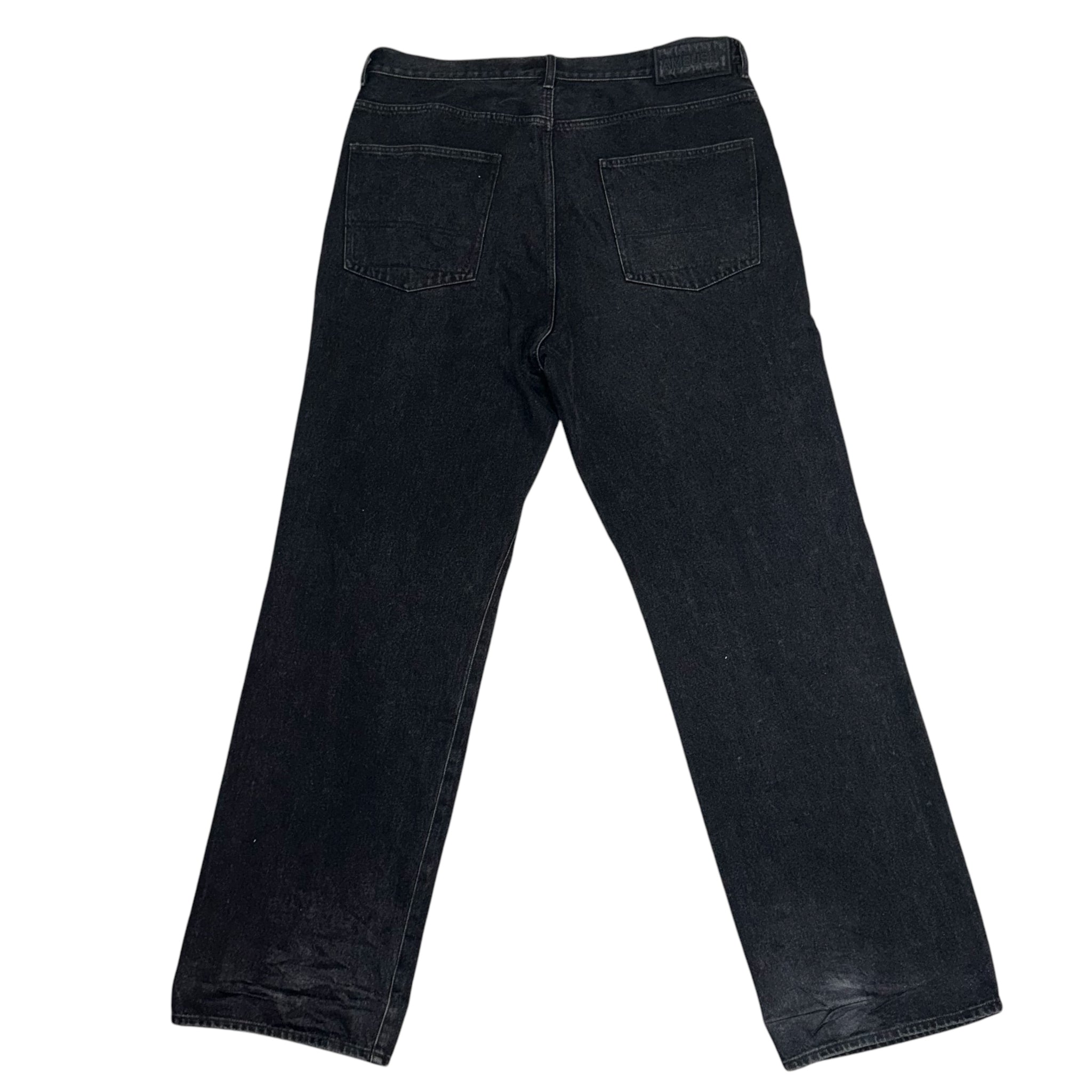 AMBUSH Black Straight Denim Pants