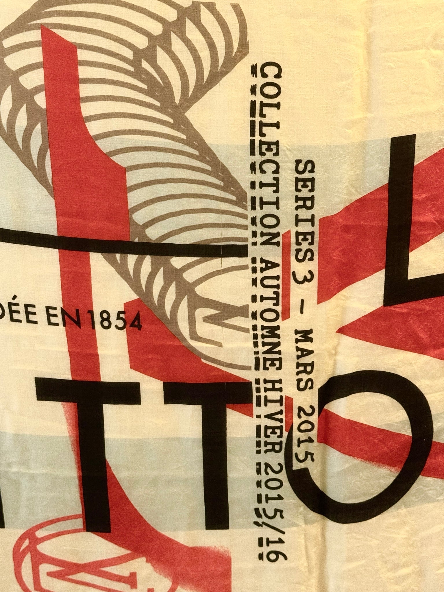 LOUIS VUITTON × Nicolas Ghesquière 2015AW SEASON 3 Scarf