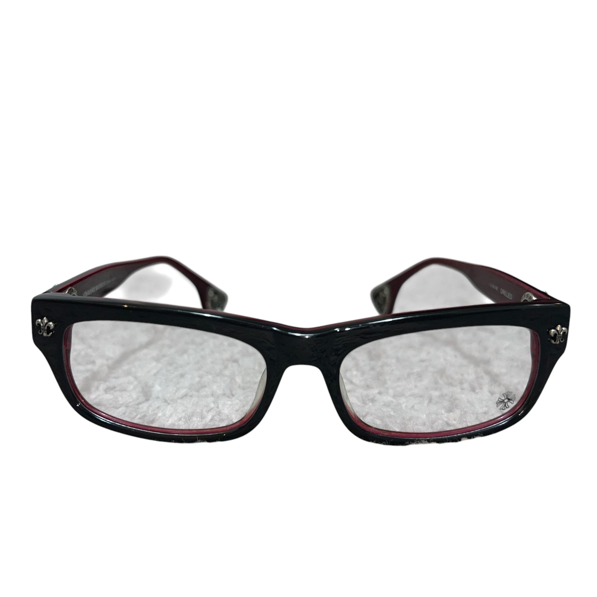 CHROME HEARTS DRILLED DAGGER SILVER GLASSES