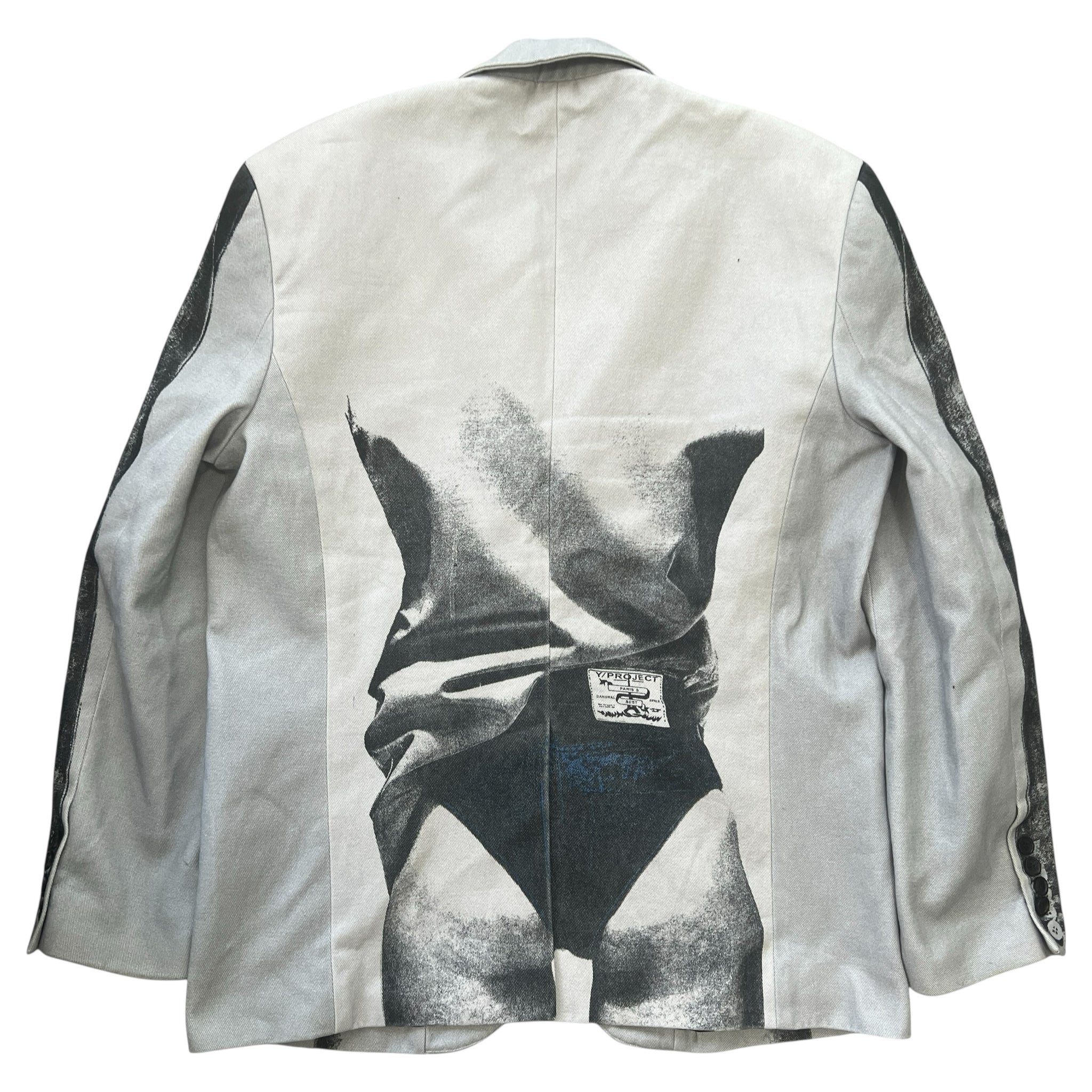 Y/PROJECT × Jean Paul Gaultier 2022AW Trompe L'oeil Cotton Tailored Jacket
