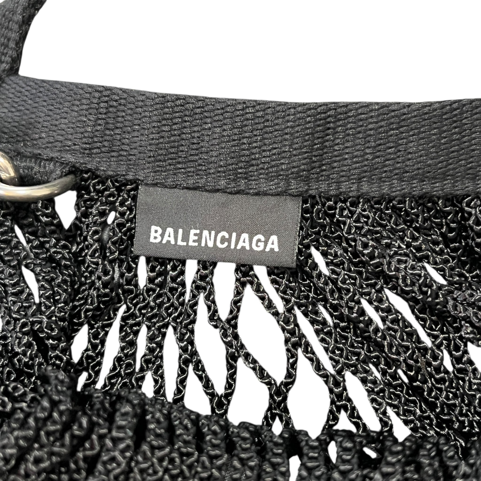 BALENCIAGA Mesh 24/7 Medium Tote Bag