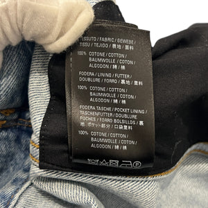 BALENCIAGA 2020AW Demna Gvasalia Distressed Denim Jacket