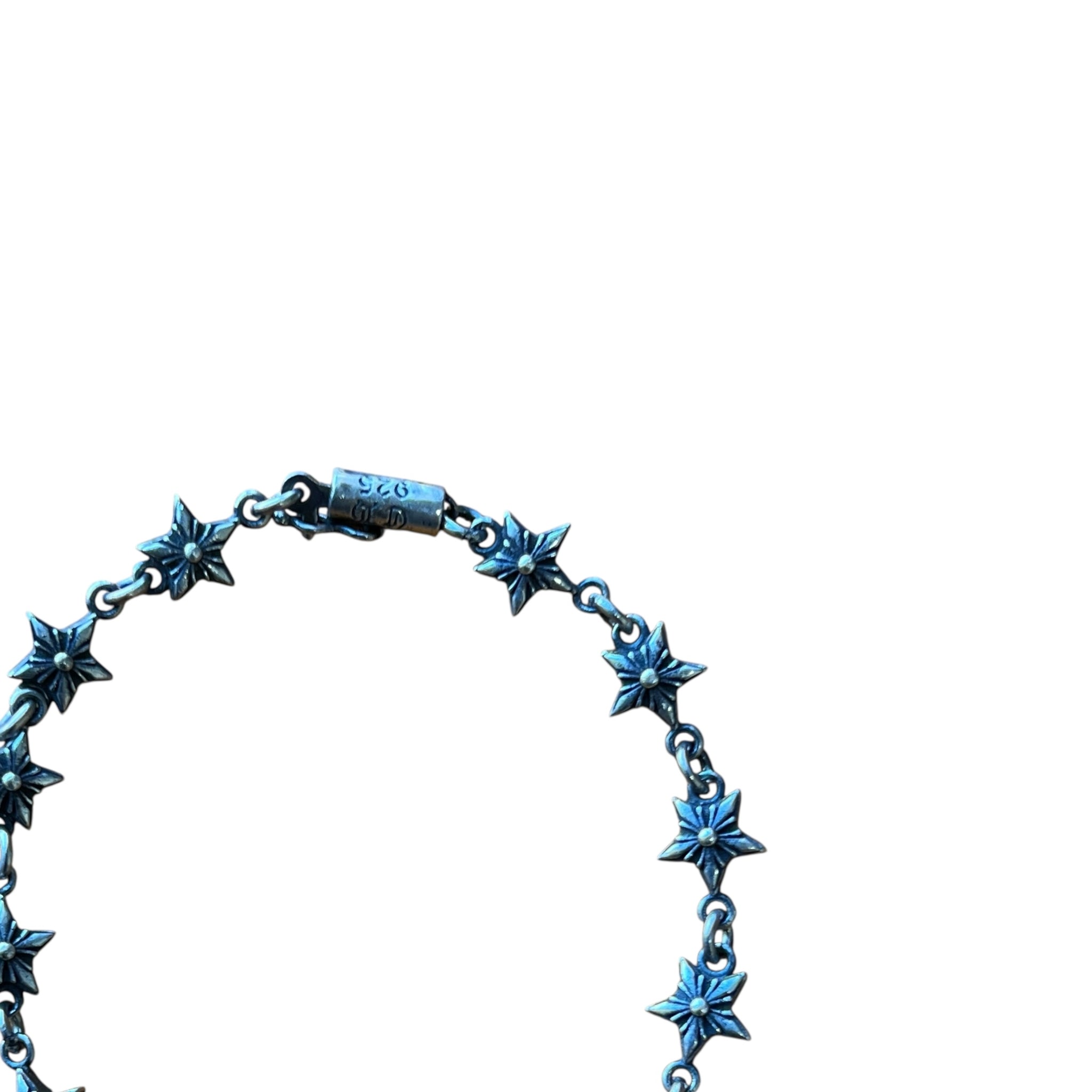 CHROME HEARTS Tiny Star 13 Link Bracelet S925