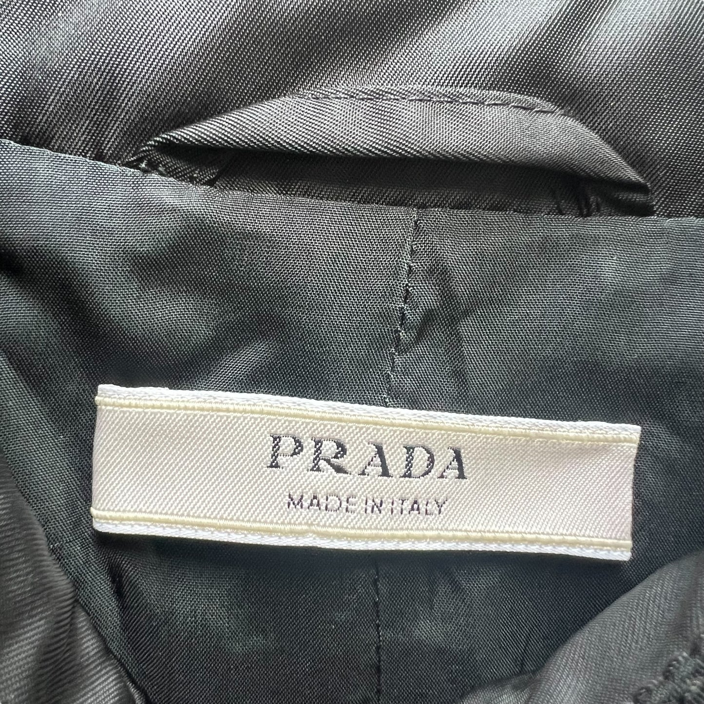 PRADA NYLON LONG COAT