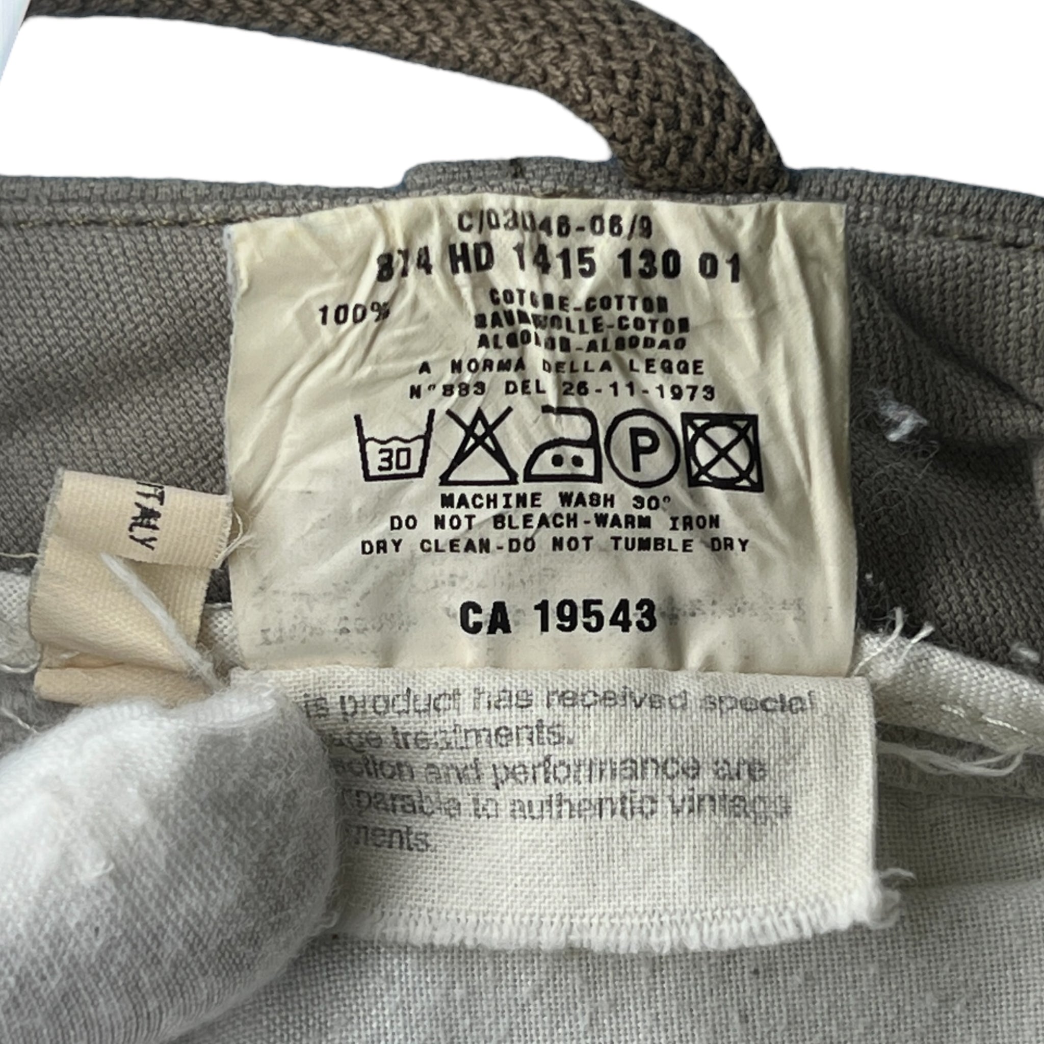 HELMUT LANG 1999AW Bondage Cargo Trousers