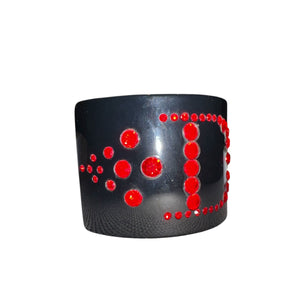 CHRISTIAN DIOR BY JOHN GALLIANO Blood linestone bangle