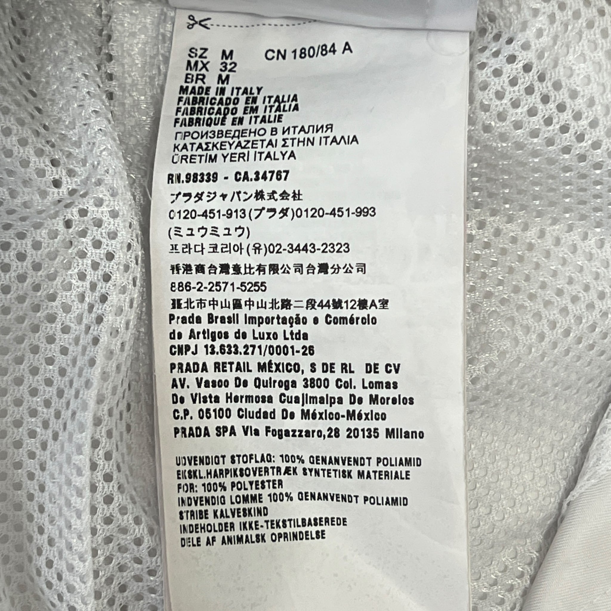 PRADA 2021AW adidas RE-NYLON Three Striped Track Pants