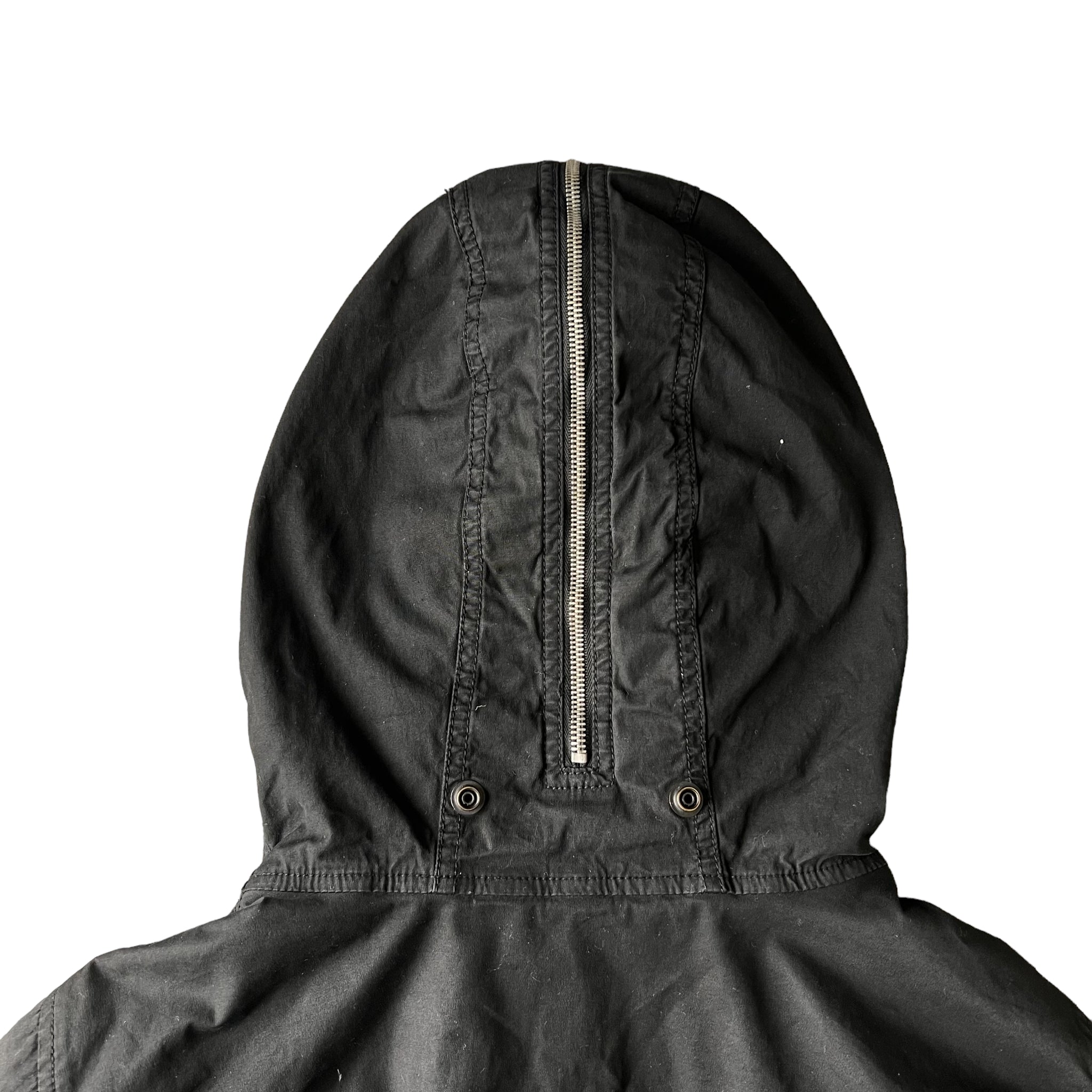 RICK OWENS 07AW Exploder Hooded Bomber Jacket